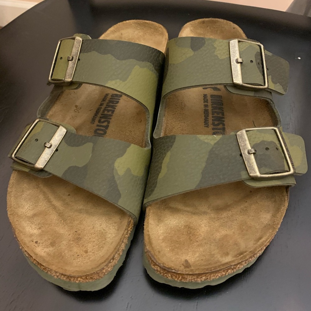 Camo Birkenstocks
